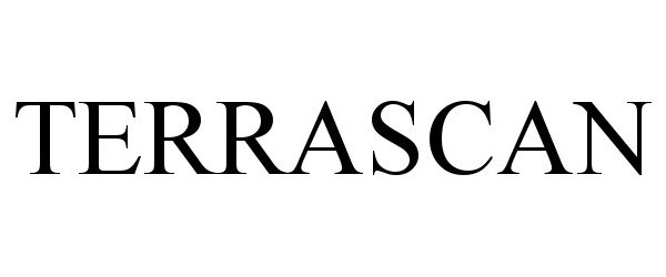 Trademark Logo TERRASCAN