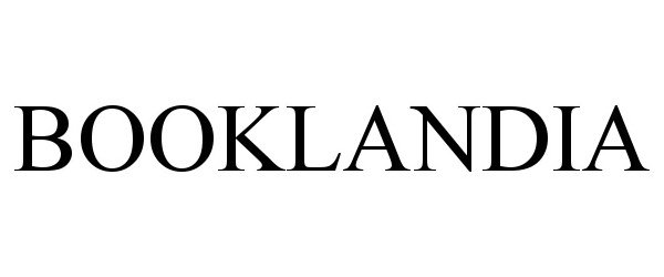 Trademark Logo BOOKLANDIA