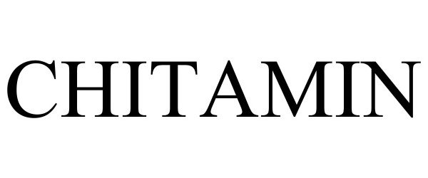 Trademark Logo CHITAMIN