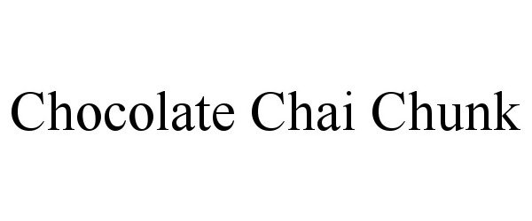  CHOCOLATE CHAI CHUNK