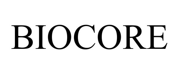 Trademark Logo BIOCORE