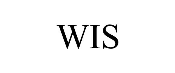 Trademark Logo WIS