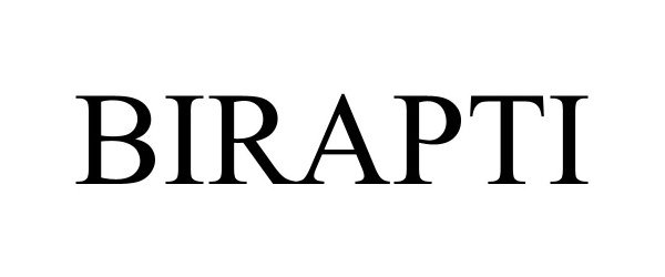 Trademark Logo BIRAPTI