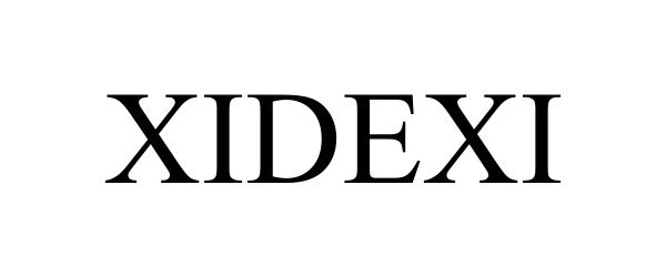 Trademark Logo XIDEXI