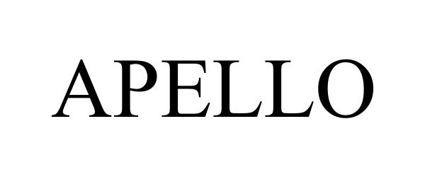 Trademark Logo APELLO