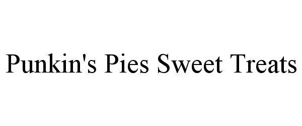 Trademark Logo PUNKIN'S PIES SWEET TREATS