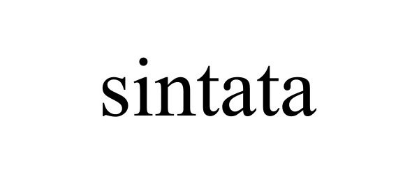 Trademark Logo SINTATA