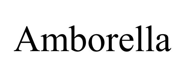 Trademark Logo AMBORELLA