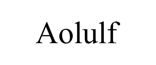 Trademark Logo AOLULF