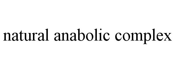  NATURAL ANABOLIC COMPLEX