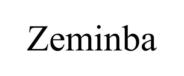 Trademark Logo ZEMINBA