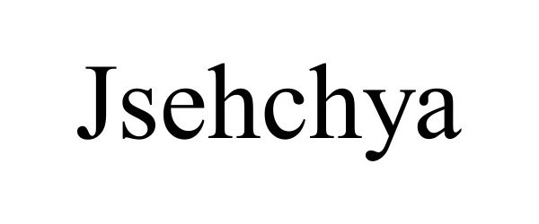 Trademark Logo JSEHCHYA