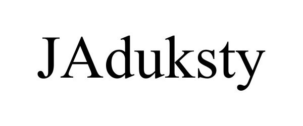 Trademark Logo JADUKSTY