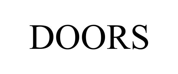 Trademark Logo DOORS