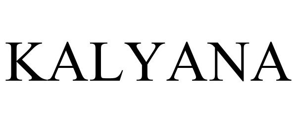 Trademark Logo KALYANA