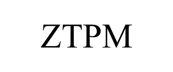 Trademark Logo ZTPM
