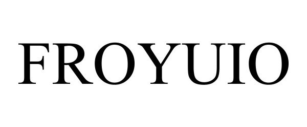 Trademark Logo FROYUIO