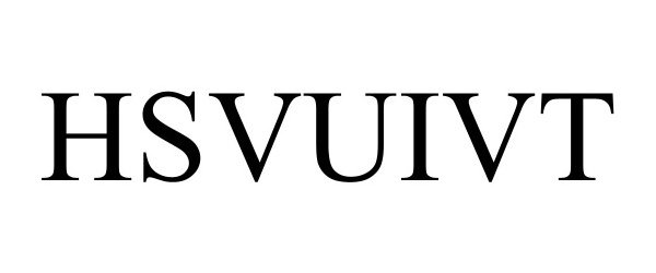Trademark Logo HSVUIVT