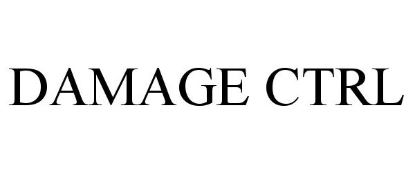Trademark Logo DAMAGE CTRL