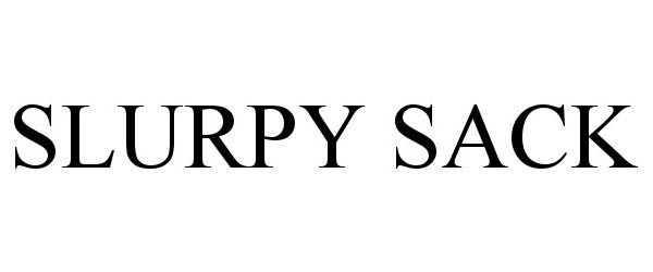 Trademark Logo SLURPY SACK