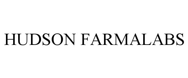 Trademark Logo HUDSON FARMALABS