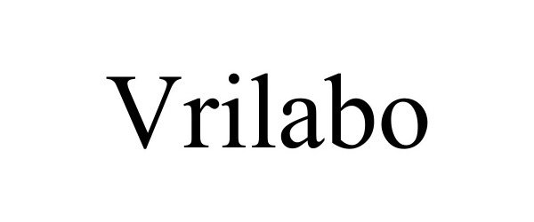 Trademark Logo VRILABO
