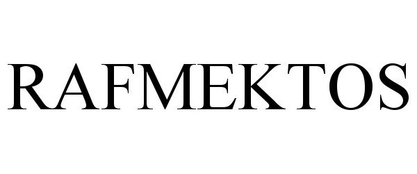 Trademark Logo RAFMEKTOS