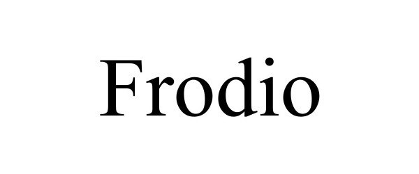Trademark Logo FRODIO