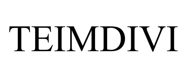 Trademark Logo TEIMDIVI