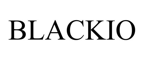 Trademark Logo BLACKIO