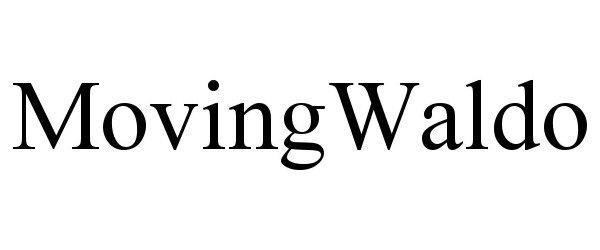 Trademark Logo MOVINGWALDO