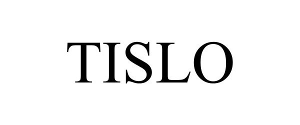 Trademark Logo TISLO