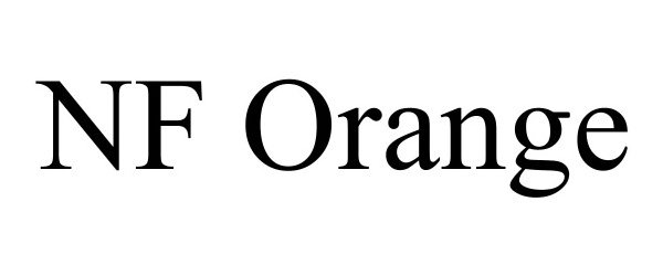 Trademark Logo NF ORANGE