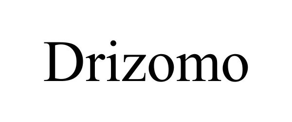 Trademark Logo DRIZOMO
