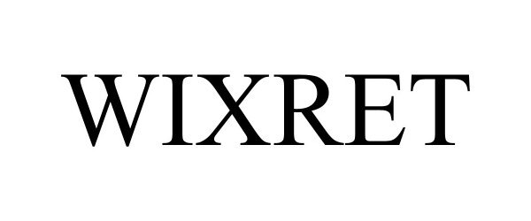 Trademark Logo WIXRET