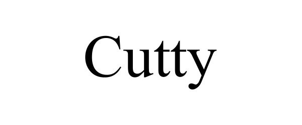 Trademark Logo CUTTY