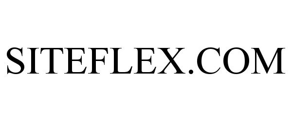 Trademark Logo SITEFLEX.COM