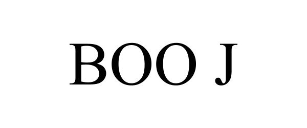 Trademark Logo BOO J