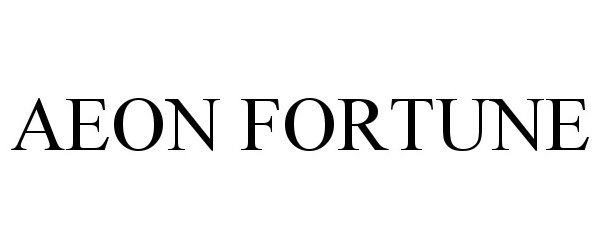 Trademark Logo AEON FORTUNE