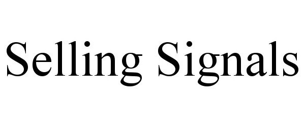  SELLING SIGNALS
