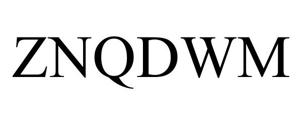 Trademark Logo ZNQDWM