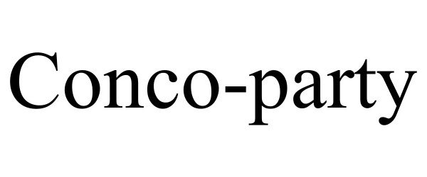  CONCO-PARTY