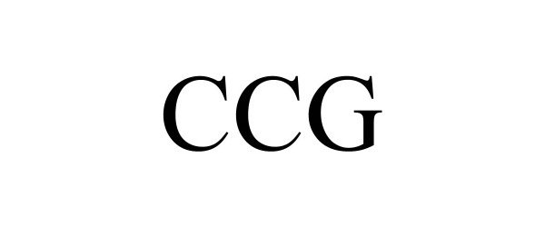Trademark Logo CCG