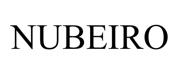 Trademark Logo NUBEIRO