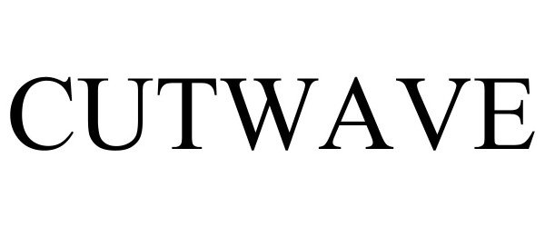 Trademark Logo CUTWAVE