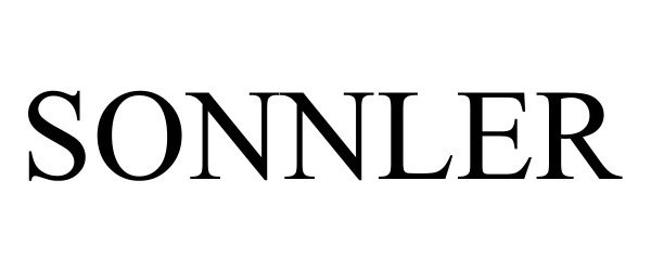 Trademark Logo SONNLER