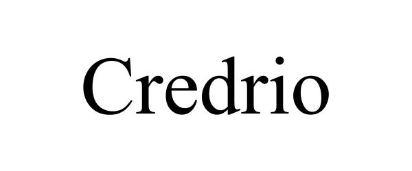 Trademark Logo CREDRIO