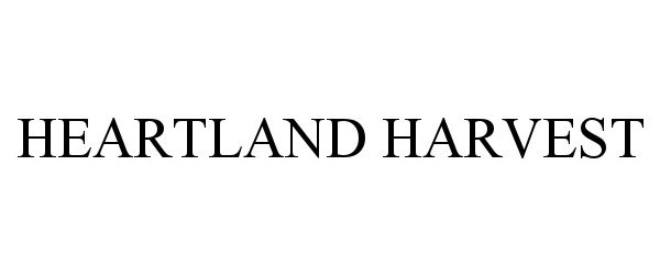 Trademark Logo HEARTLAND HARVEST