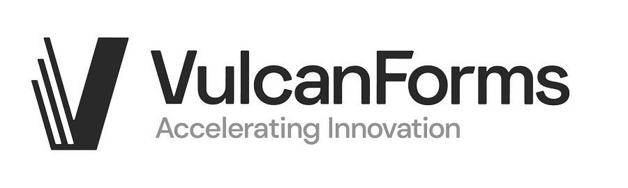 Trademark Logo V VULCANFORMS ACCELERATING INNOVATION
