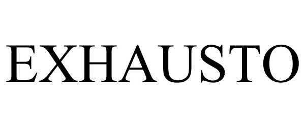 Trademark Logo EXHAUSTO